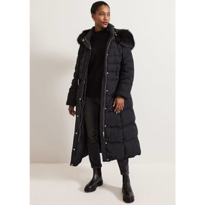 Phase Eight Dixie Long Fur Hood Puffer